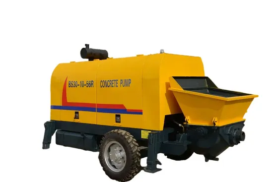 Concrete Conveying Pump Fine Stone Concrete Pump Trailer Pump Concrete Ground Pump