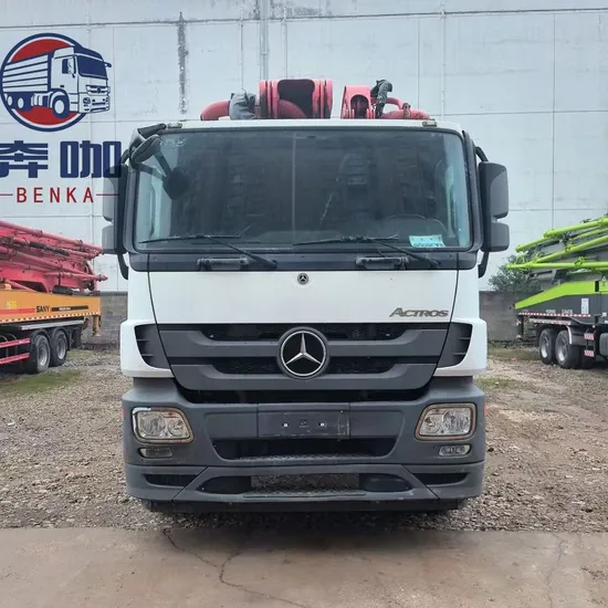 Reliable Mercedes-Benz Pump Trucks with 37-72 Metre Height 4144 4141 3341 8X4 6X4