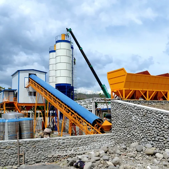 Customizable Ready-Mix Concrete Mixing Plant Fixed Concrete Mixing Station