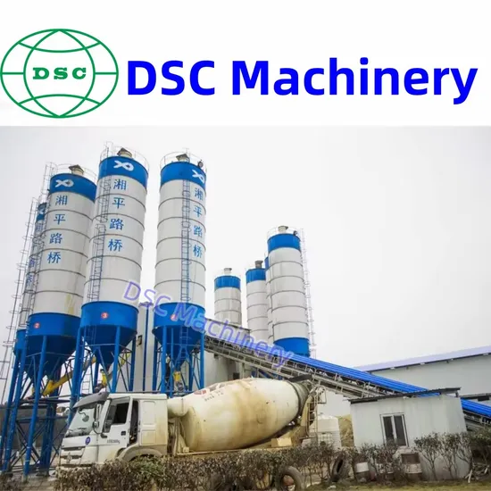 180 M3 240m3/H Per Hour Hzs China Ready Mix Precast Stationary Concrete Batching Mixing Plant Price Fixed Equipment Machine Suppliers Machinery