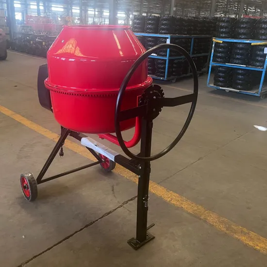 120L 140L 180L 200L 220L 260L Wheels Easy-Move Portable Electric Concrete Mixers