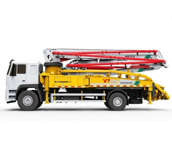 120/80m³ /H Truck-Mounted Concrete Boom Pump 37m Diesel Concrete Pump Truck Hb37V