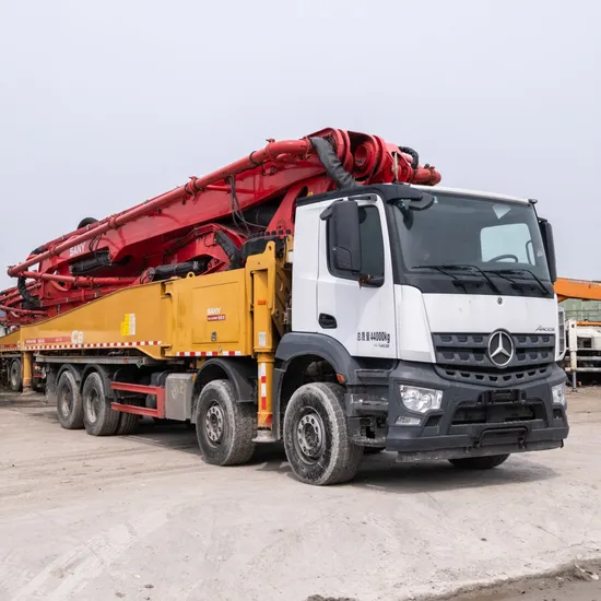 Used 52m Concrete Boom Pump Truck for Construction Projects