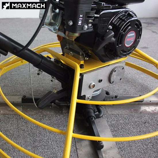 Concrete Petrol Walk Behind Power Float Trowel Machine