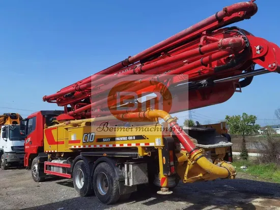 2021 Sanny 43m Concrete Pump Truck Remote Control 43 Meters