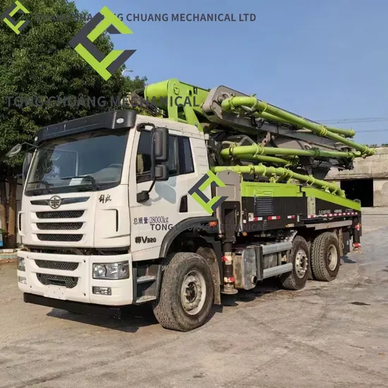 2020 Zoomlion Heavy Industry Zlj5280thbje 40m Construction Equipment Used Concrete Machinery Boom Pump Truck