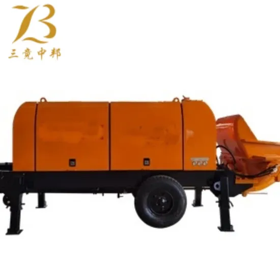 Jbs30 Efficient Small Truck Mounted Concrete Machinery Diesel Engine Mixer Concrete Pump Trailer