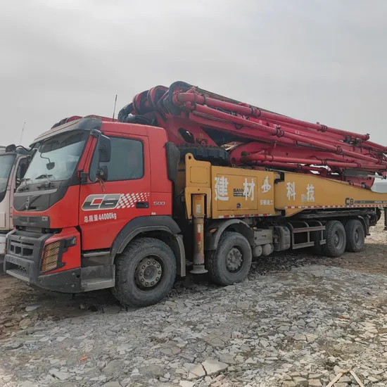 Used Sy 56m Concrete Pump Truck for Concrete Pumping