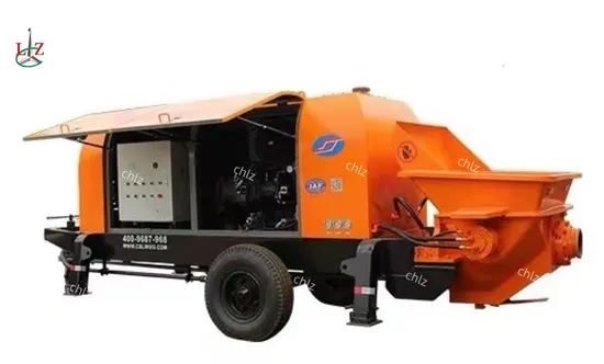 Trailer Pump for Concrete Delivery with Efficient Performance