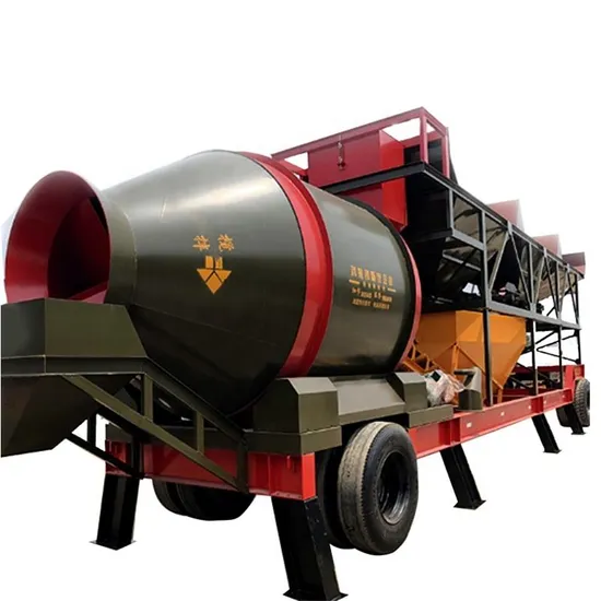 Small 25m3/H Mobile Concrete Plant Factory Price Ready Mix Mobile Batching Plant for Sale