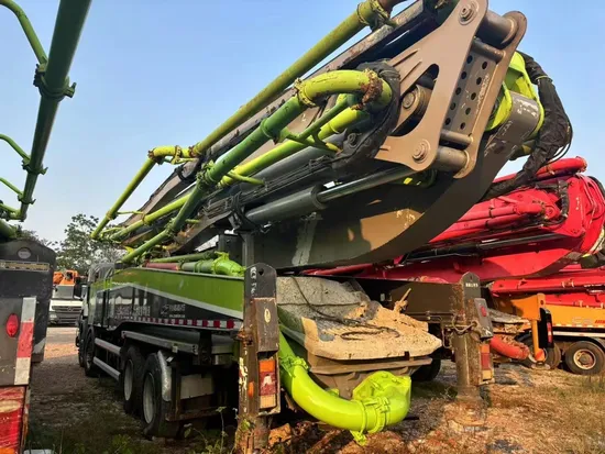 Used Diesel Pump Truck 56m Zoommlion 2018 for Concrete Machinery