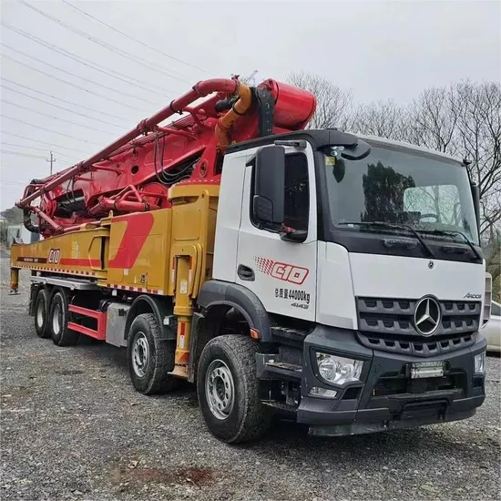 2020 62m Mercedes Benz Chassis Second Hand Concrete Pump Truck Pump for Cement 62m Concrete Pump