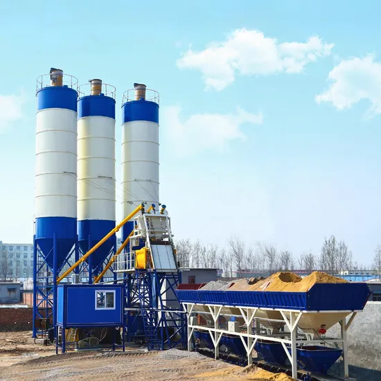 Stationary Concrete Mixing Plant 75m3 Concrete Batching Plant Superior Concrete Batching and Mixing Plant